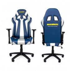 Кресло MANNOL Office Chair (silver/blue) 1414